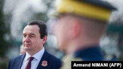 Fotografi arkivi e kryeministrit në detyrë të Kosovës, Albin Kurti.