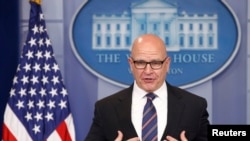 مک مستر مشاور امنیت ملی رئیس جمهور امریکا