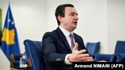 Kryeministri i Kosovës, Albin Kurti. 