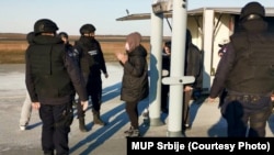 Pregled putnika posle dojave o bombi, Beograd, 11. mart 2022.