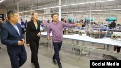 Кеңейтилген фабриканын ачылышы. 