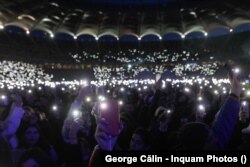 Concert susținut pe Arena Națională.
