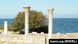 Музей-заповідник «Херсонес Таврійський» в окупованому Росією Криму. Севастополь. Жовтень 2021 року