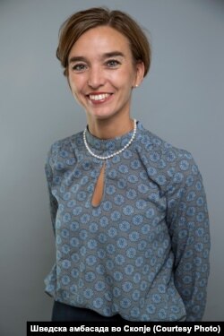 Шведската амбасадорка во Скопје, Кристин Форсгрен Бенгтсон