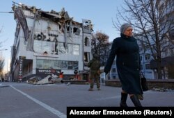 Оккупированный российскими войсками Донецк. Декабрь 2022 года