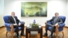 Kosovski premijer Aljbin Kurti (desno) i novoizabrani ministar za zajednice i povratak Nenad Rašić (levo), Priština.