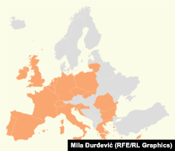 Инфографика: „Амбер Алерт“ во Европа