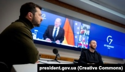 Președintele Volodimir Zelenski cere sprijin militar și pentru aprovizionarea cu gaze liderilor G7. 12 decembrie 2022