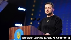 ولودیمیر زلنسکی رئیس جمهور اوکراین