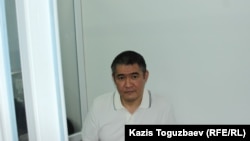 Предприниматель Искандер Еримбетов на судебном заседании. Алматы, 8 августа 2018 года.    