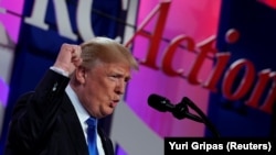 دونالد ترمپ رئیس جمهور ایالات متحدۀ امریکا