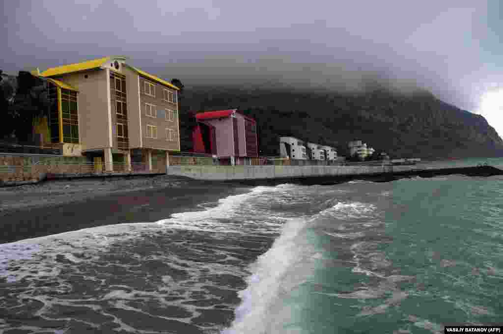 „არტეკის“ ბანაკის ნაწილი, 2009 წლის იანვარი. ამ წელს უკრაინის ხელისუფლებამ ობიექტის რეკონსტრუქციისთვის დაახლოებით 35 მილიონი გრივნა გამოყო.