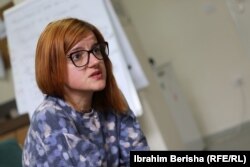 Egzona Gashi, koordinatore e Qendrës Ditore për Fëmijët në Situatë Rruge