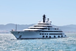 Șeherezada, super-iahtul de 140 de metri lungime, care ar fi deținut de președintele rus Vladimir Putin.