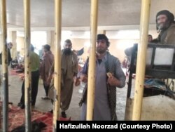 افراد معتاد که در ولایت فراه در یک محل ویژه نگهداری میشوند