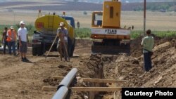 Изградба на гасовод архивска фоторагија. 