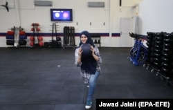 Девушка, работавшая тренером по фитнесу в Кабуле, октябрь 2019 года