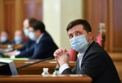 Volodimir Zelenski astăzi in parlament
