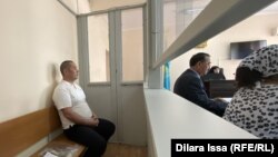 Ерғали Құлбаев сот залында. 4 мамыр 2022 жыл.  