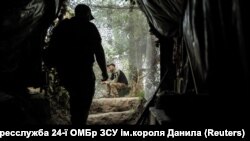 Військовослужбовці 24-ї ОМБр імені короля Данила ЗСУ на позиціях поблизу Часового Яру, 14 червня 2025 року