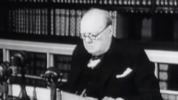 Fragment din discursul lui Winston Churchill