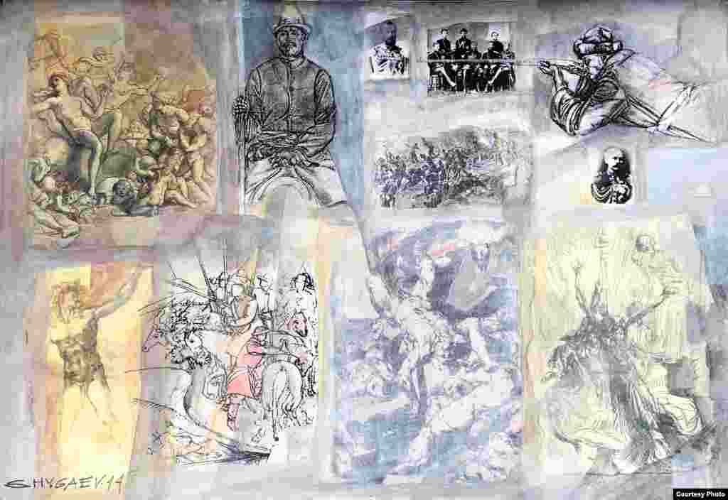 Юристанбек Шыгаев "Үркүн" сериясынан