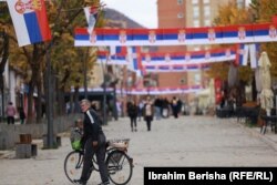 Mitrovicë e Veriut - komunë e banuar me shumicë serbe. (Foto: Radio Evropa e Lirë)