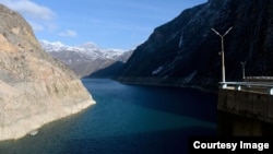 “Токтогул” гидроэлектр станциясындагы суу сактагыч. Архивдик сүрөт.