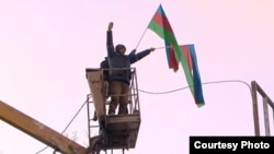 Азербайджанцы, блокирующие Лачинский коридор, 12 декабря 2022 г. 