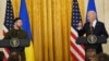 Президент України Володимир Зеленський і президент Сполучених Штатів Джо Байден виступили з пресконференцією у Білому домі після закритої зустрічі