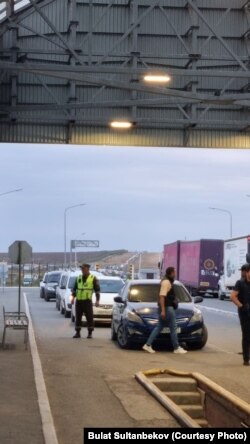 Русиянең Казакъстан белән чиген узганда