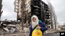 ویرانی های ناشی از تهاجم روسیه بر اوکراین