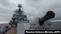 "Москва" аскердик кемеси, архивдик сүрөт.