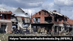 Украина - Напад над Лвив, 18 април.