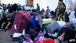  مهاجران افغان برگشته از ایران در مرز اسلام قلعه، آرشیف