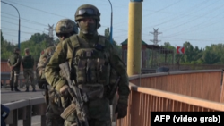 Російські військові на Херсонщині