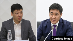 Атай Бейшенбек жана Дайырбек Орунбеков. Коллаж