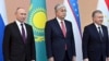 Путин, Токаев, Мирзиёев. 
