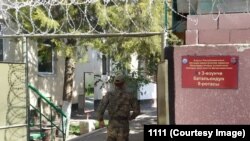 Аялдар абагынын жанындагы  казарма. Степное айылы.