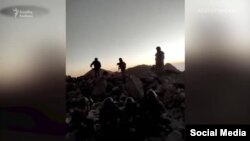 Скриншот с распространившегося в Сети видео