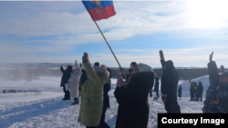 Проводы на войну в Седанке