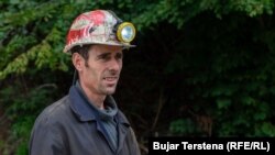 Ibrahim (Deliu) Deljiu, koji već deset godina radi u rudniku Stari trg