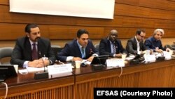 په جينيوا کې د بشري حقونو په اړه د غونډې ويناوال - د سېپټېمبر ۲۶مې انځور.