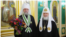 Mitropolitul Moldovei, Vladimir, și Kiril, Patriarhul Rusiei, 14 octombrie 2022, Moscova