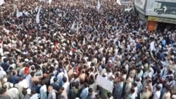 د سوات زرګونه مظاهرچیانو د امنیت غوښتنه کړې ده