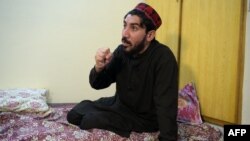 د پښتون ژغورنې غورځنګ مشر منظور پشتين ـ پخوانی انځور