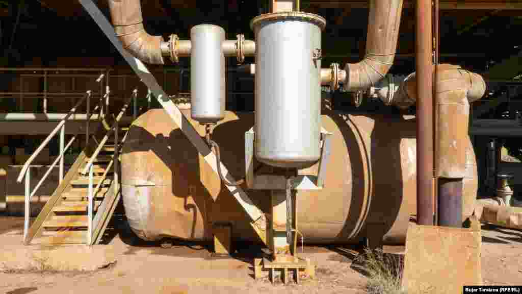 Objekt jashtë funksionit në Parkun industrial në Mitrovicë.