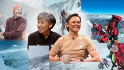 Первая женщина из Кыргызстана покорила пик Манаслу в Гималаях
