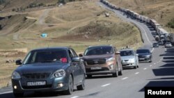 რუსეთიდან შემოსული ხალხი, ლარსი, 26 სექტემბერი, 2022 