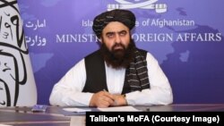 امیرخان متقی سرپرست وزارت خارجه حکومت طالبان 